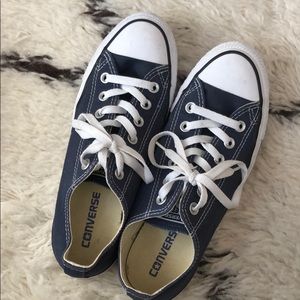 Navy Blue Converse Sneakers in Women’s Size 8.5